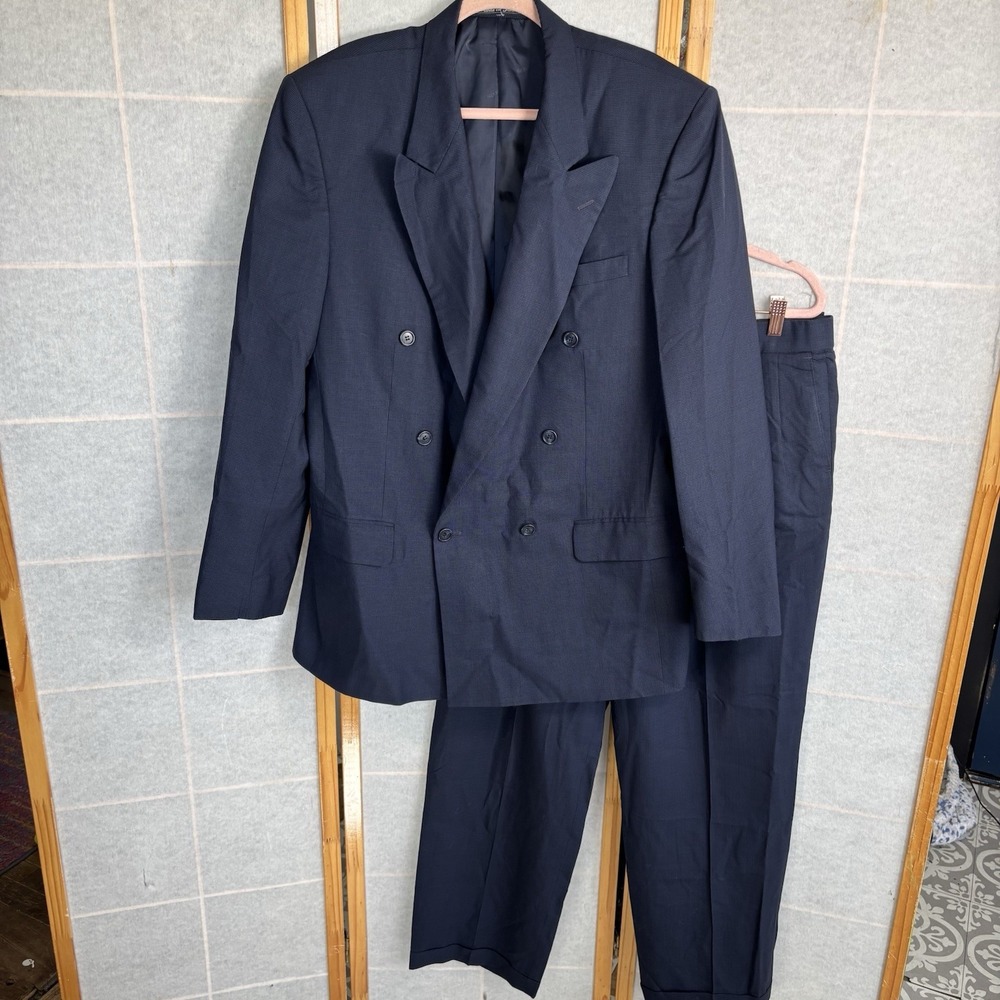 Pierre Balmain Navy Suit